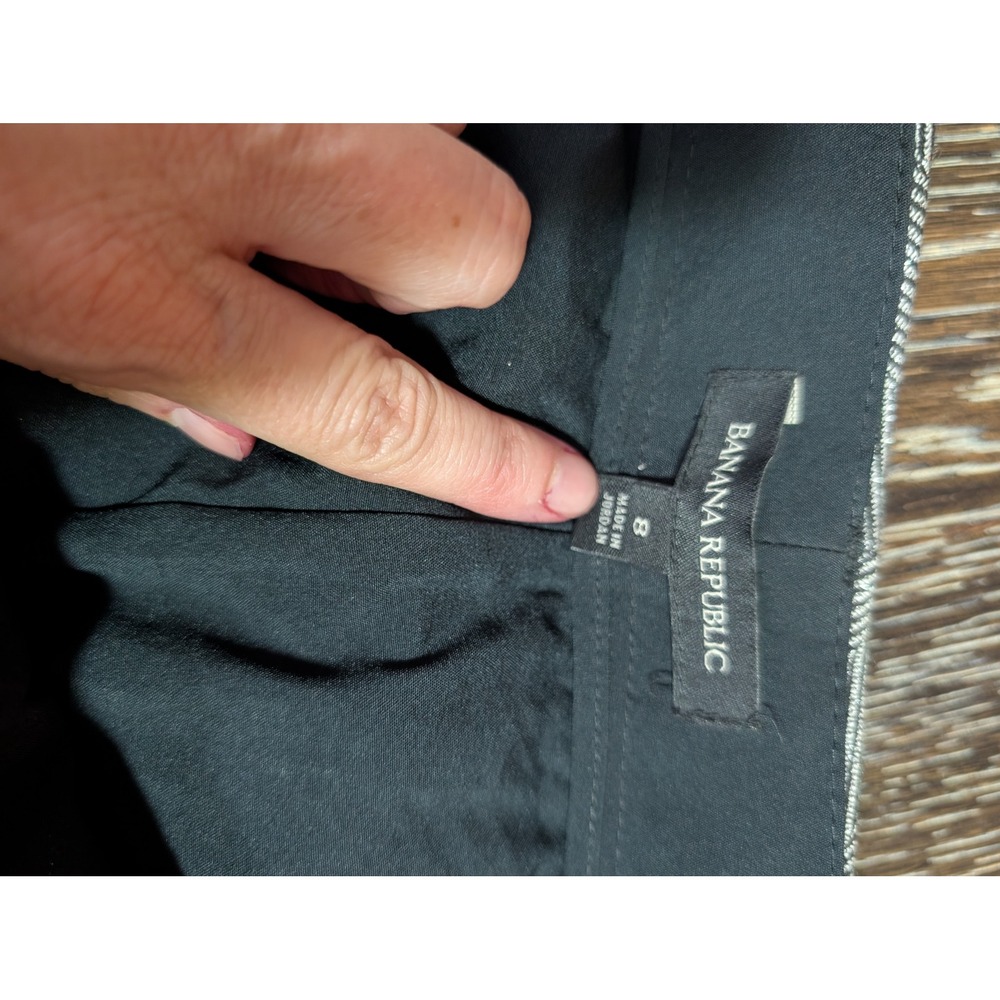 Banana Republic Gray Wide-Leg Trousers - Picture 4 of 10